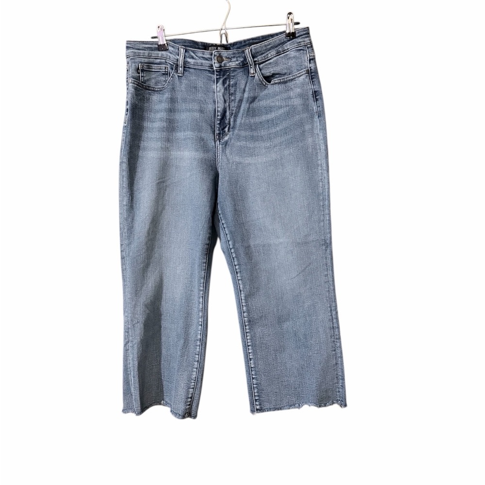Judy Blue Wide Leg‎ Crop Jeans